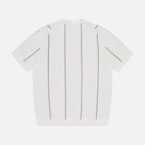 THEORYStripe Crewneck Short Sleeve SweaterA.K. Rikk's