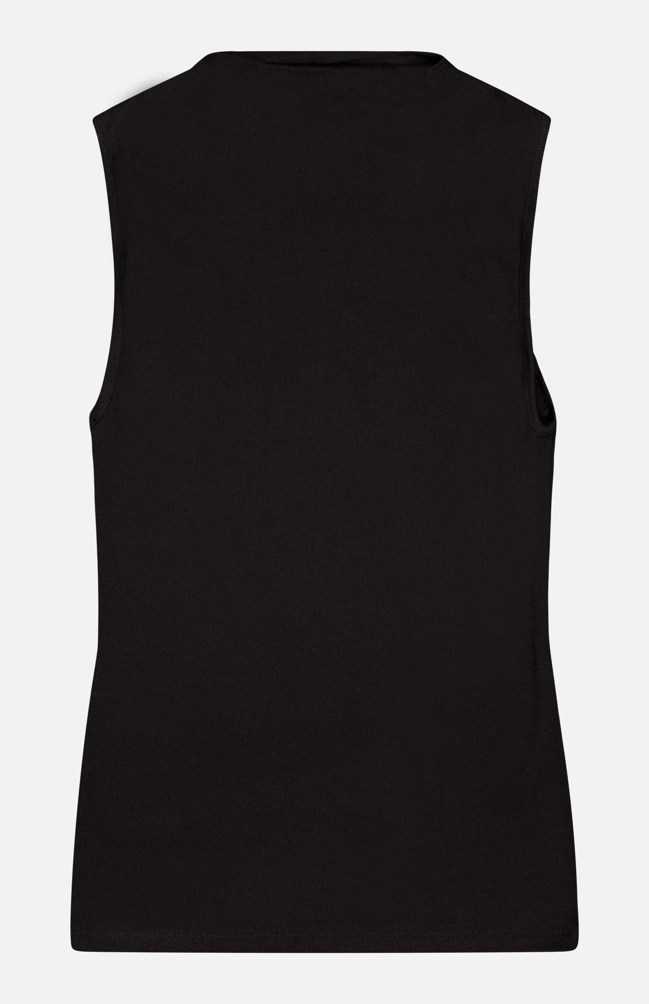 Subtle Drape Ribbed Top (14670001602923)