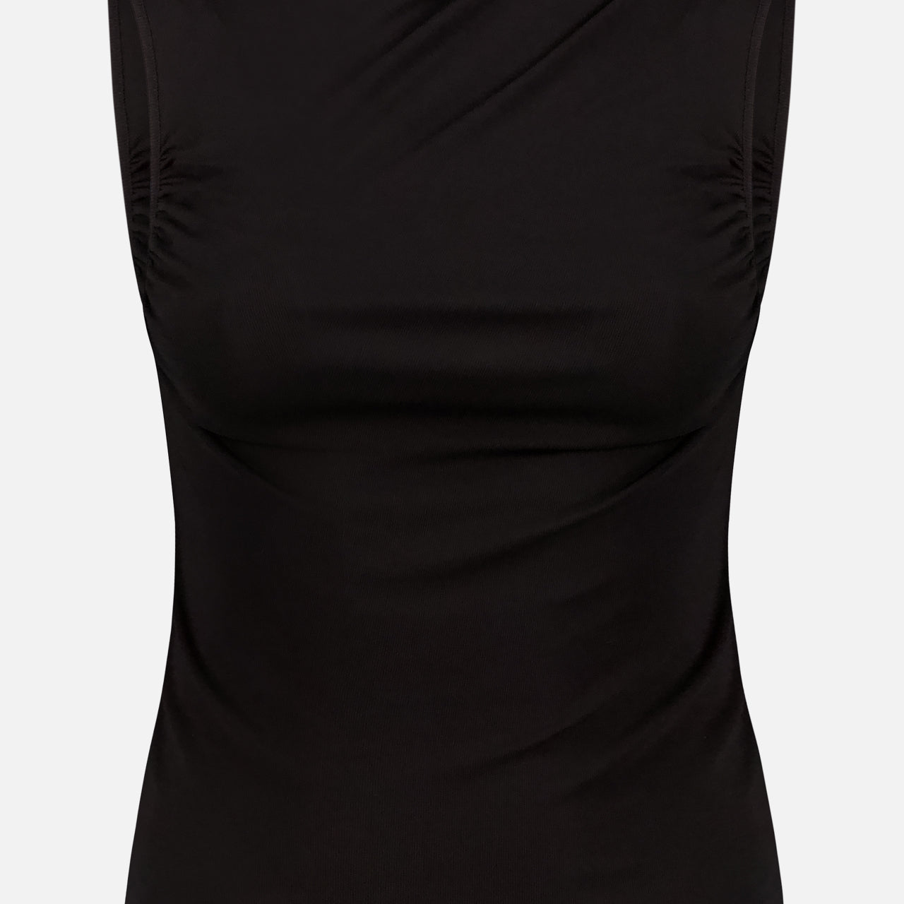 Subtle Drape Ribbed Top (14670001602923)