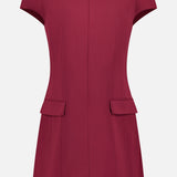 Tailor Zip Mini Dress (14755619668331)