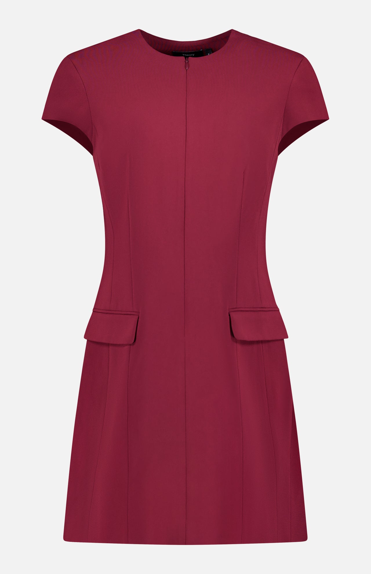 Tailor Zip Mini Dress (14755619668331)