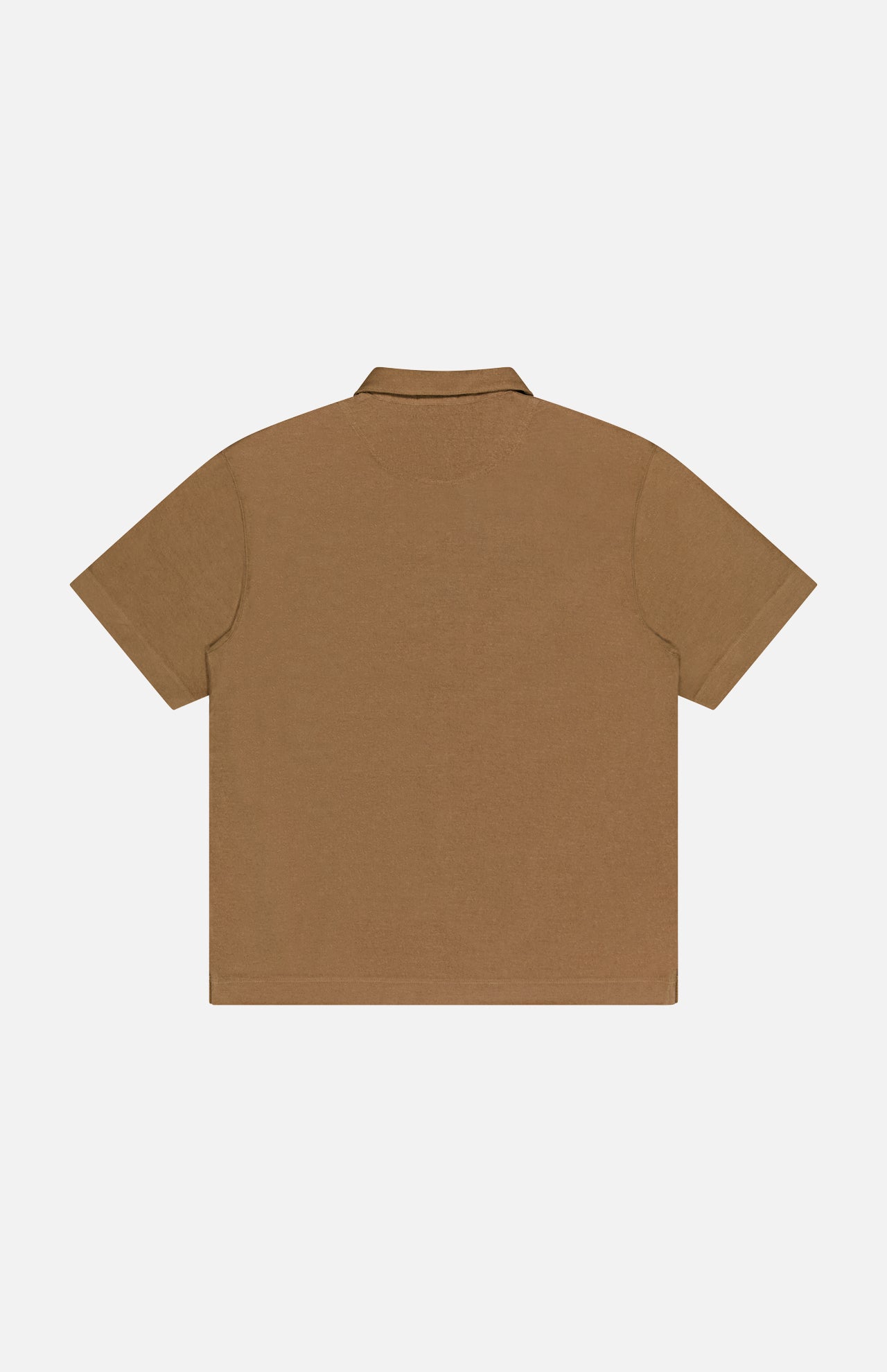 Terry Short Sleeve Pocket Polo Shirt (14683758625131)
