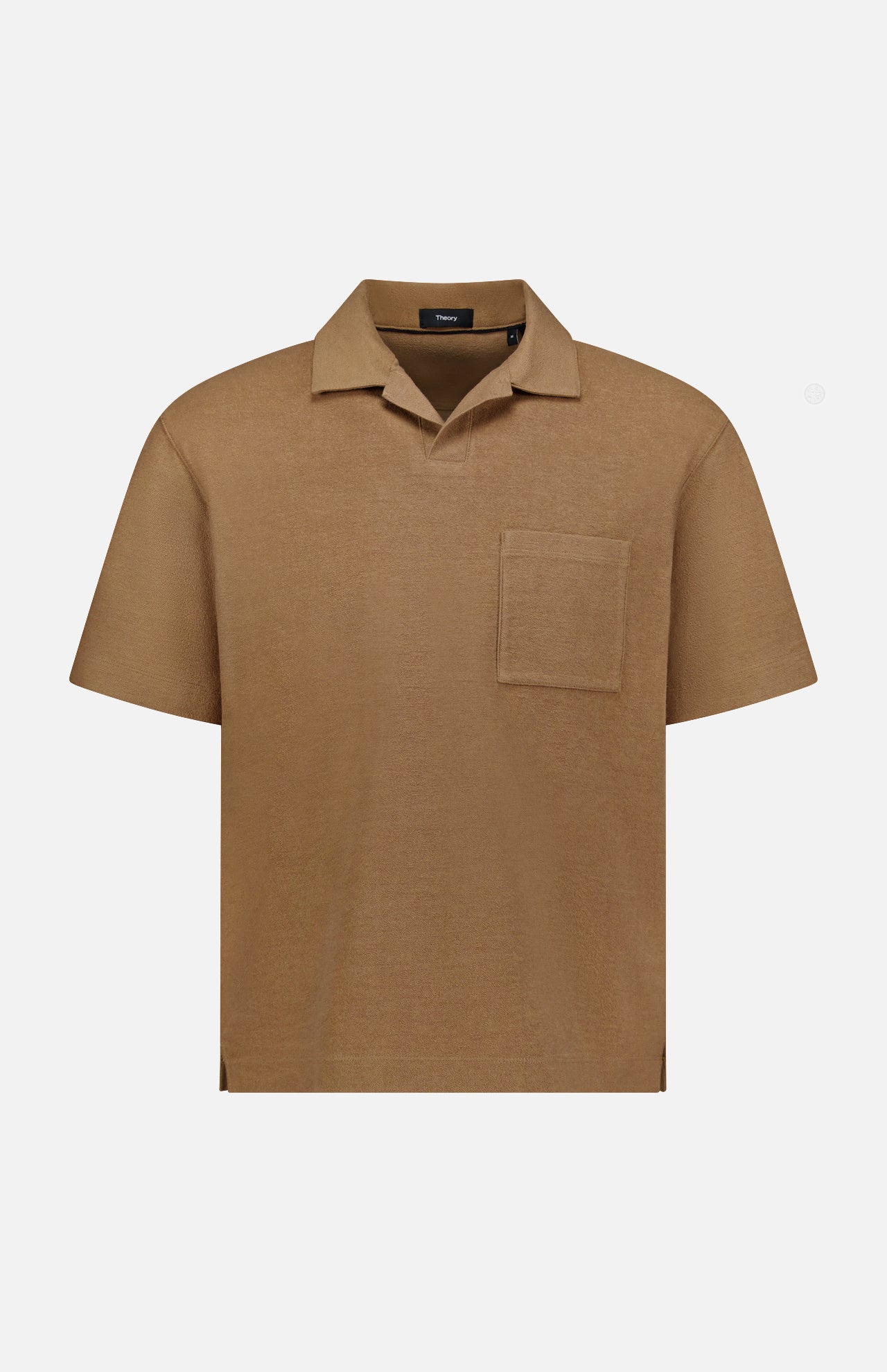 Terry Short Sleeve Pocket Polo Shirt (14683758625131)