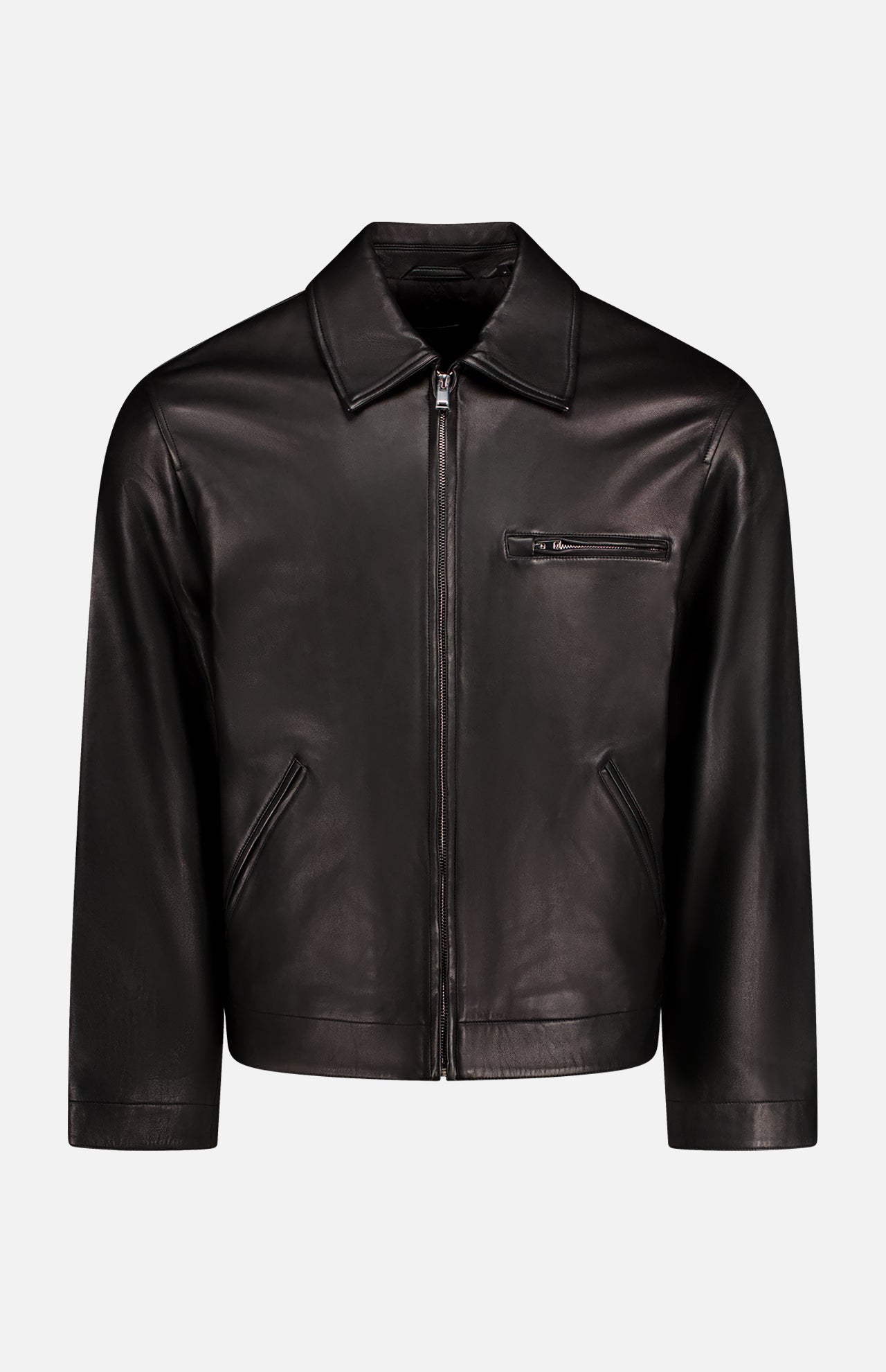 Theory leather newest jacket