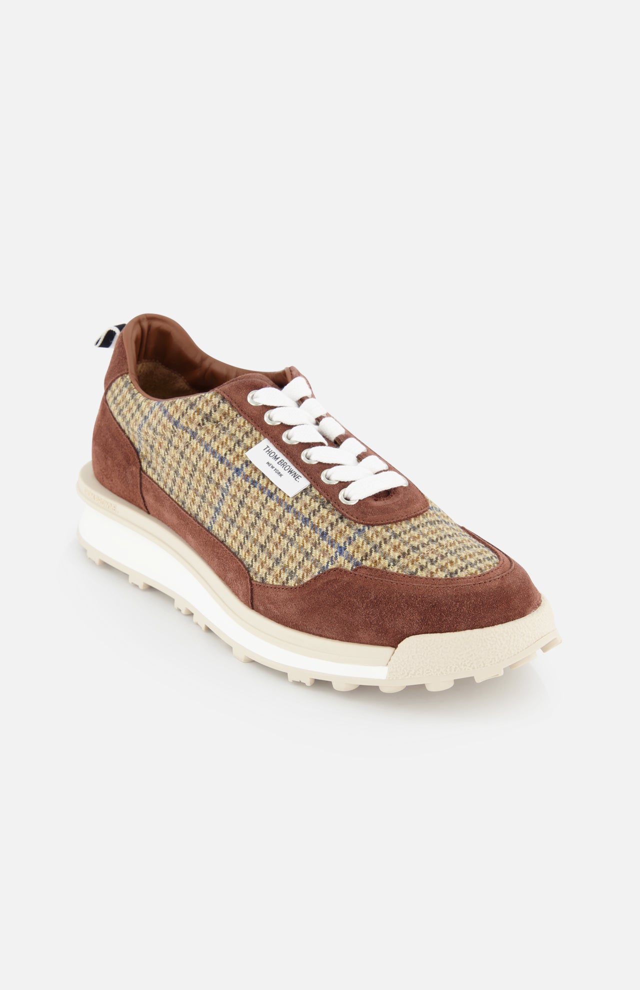Check Cheviot Tweed Alumni Trainer Sneaker (14683784348011)