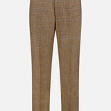 Check Cheviot Tweed Fit 1 Backstrap Trouser Pant (14683784249707)