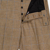 Check Cheviot Tweed Fit 1 Backstrap Trouser Pant (14683784249707)