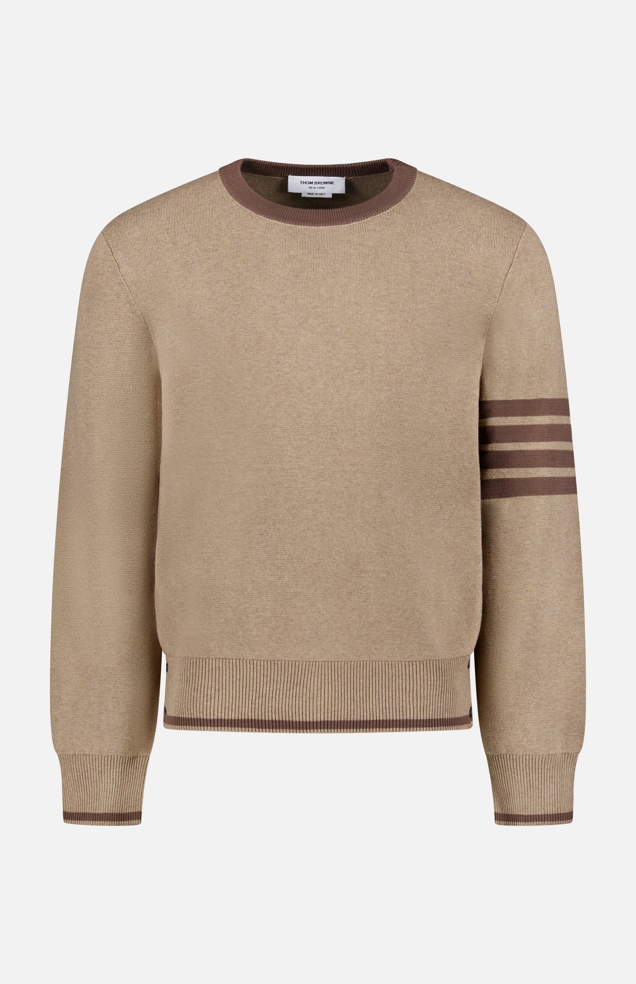 Cotton Crew Neck Pullover Sweater (14683784151403)