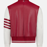 Deerskin Leather Bomber Jacket (14698105930091)