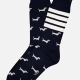 Hector Mid Calf Dachshund Socks (14620487090539)