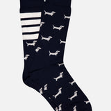 Hector Mid Calf Dachshund Socks (14620487090539)