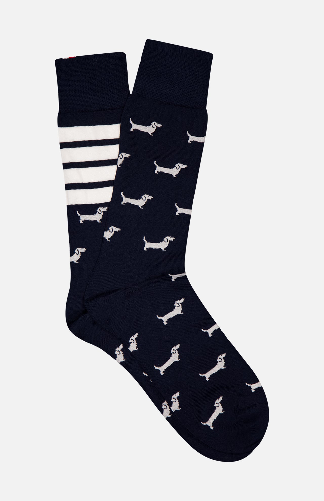 Hector Mid Calf Dachshund Socks (14620487090539)