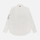 Pencil Stitch Geese Straight Fit Shirt (14696087585131)