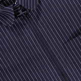 Round Collar Round Hem Zip Up Shirt (14683784118635)