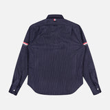 Round Collar Round Hem Zip Up Shirt (14683784118635)