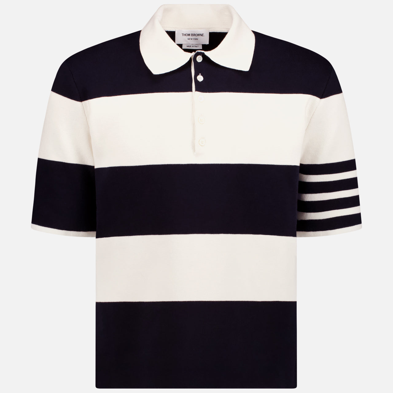 Rugby Stripe Short Sleeve Polo (14625719910763)