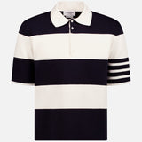 Rugby Stripe Short Sleeve Polo (14625719910763)