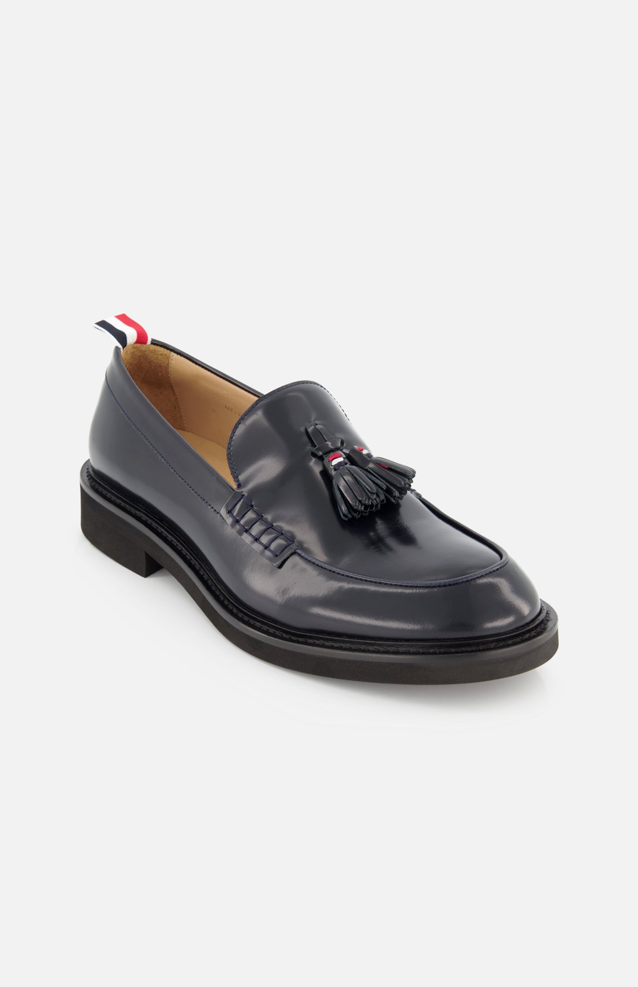 Tassel Leather Loafer W/ Micro Sole (14683784380779)