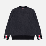 Textured Stitch V Neck Cardigan (14683784282475)