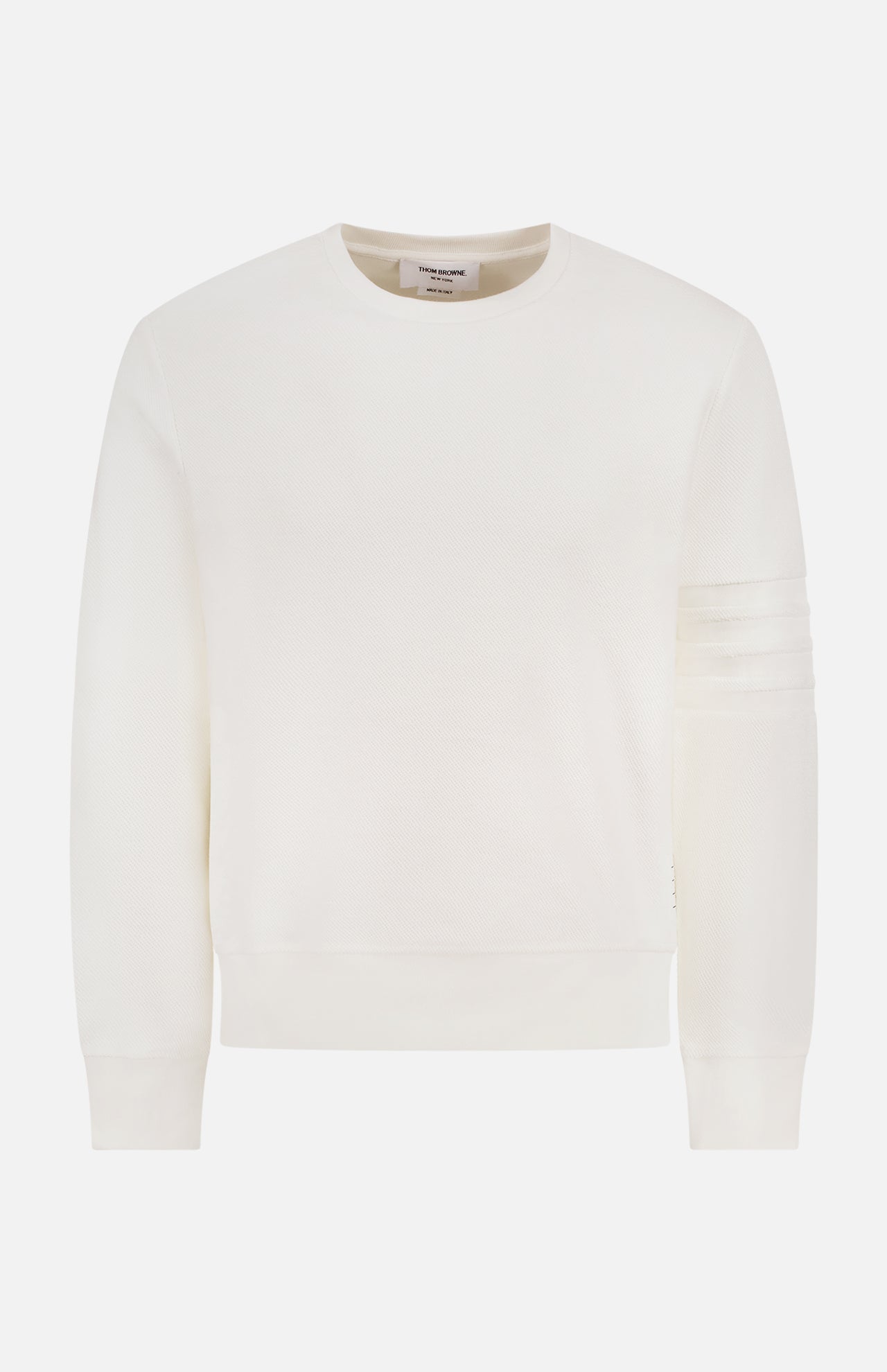 Tonal 4 Bar Stripe Crewneck Sweatshirt (14642259001707)
