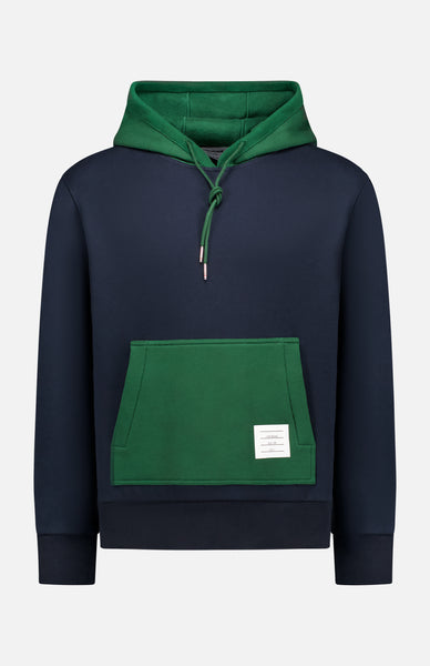Thom Browne Men's Color Blocked Hoodie | A.K. Rikk's