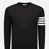 Jersey Stitch Relaxed Fit Crewneck Pullover (7426840428659)