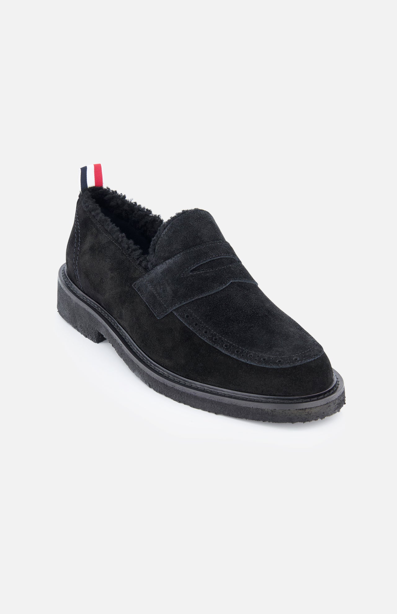 Shearling Lined Penny Loafer (7426840199283)