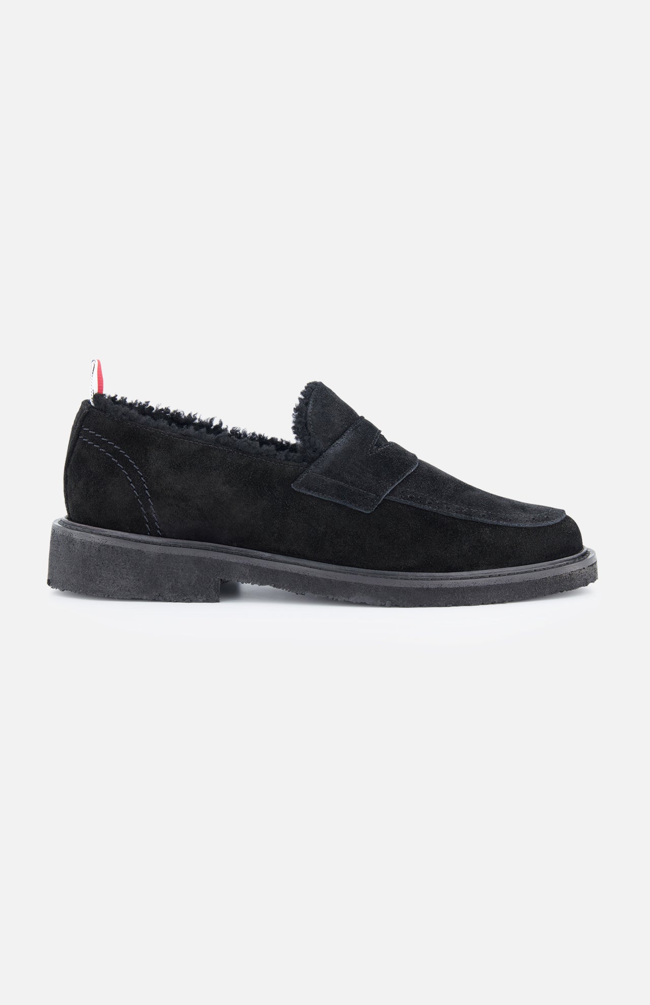 Shearling Lined Penny Loafer (7426840199283)