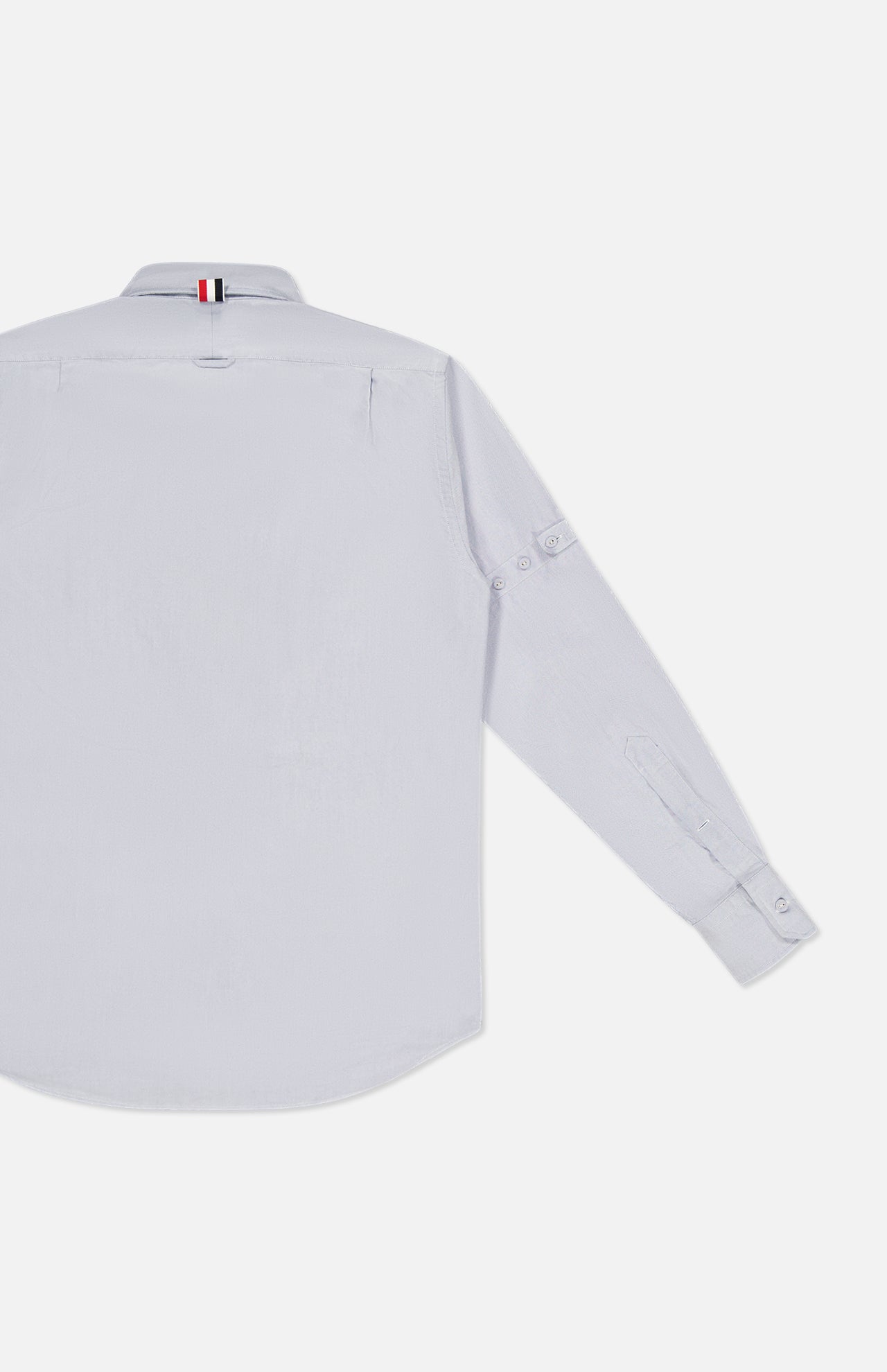 Straight Fit Button Down Long Sleeve Shirt (7426840592499)