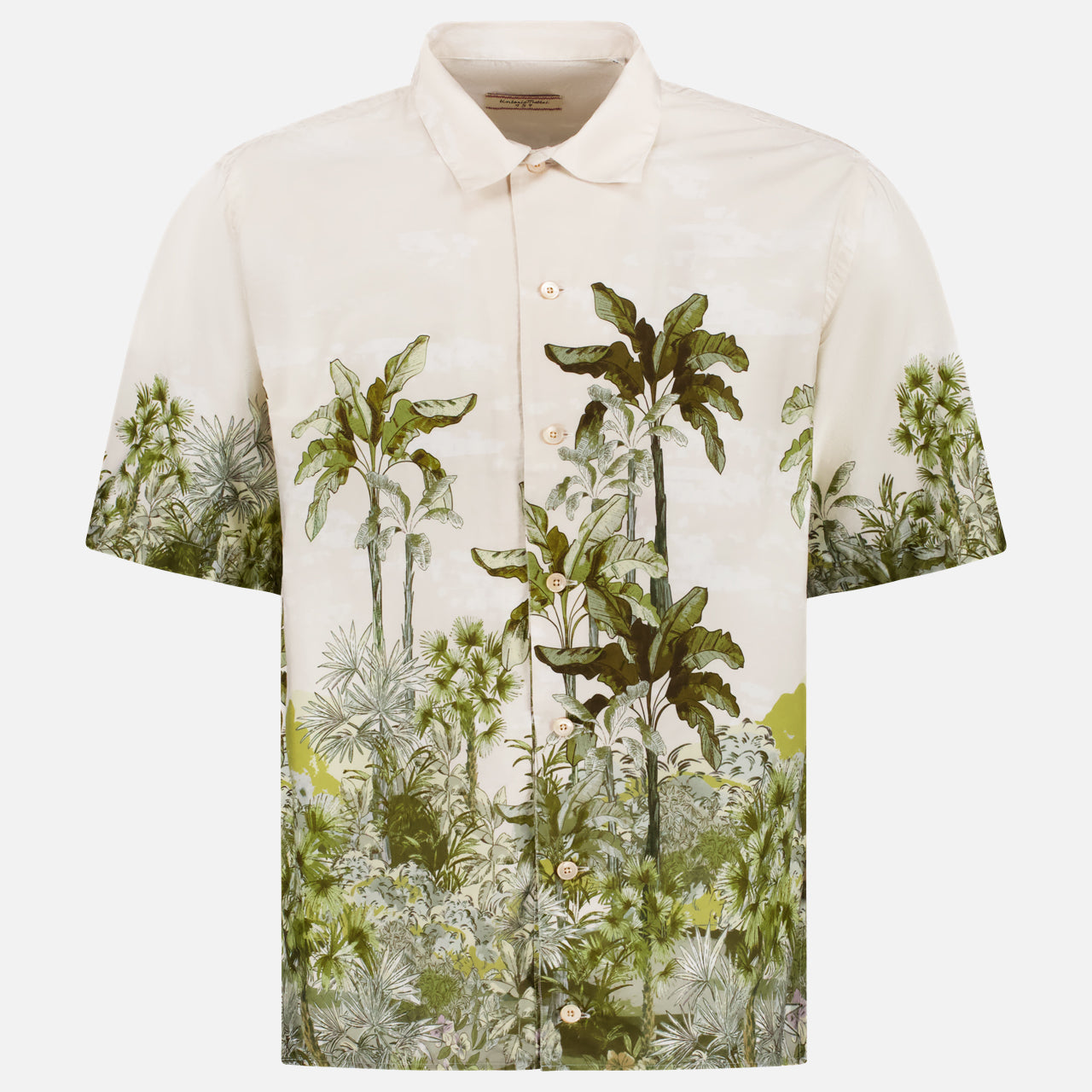 Manica Piazzata Print Short Sleeve Shirt (14639776498027)