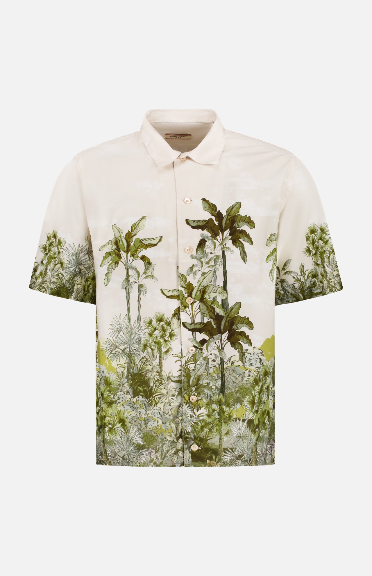 Manica Piazzata Print Short Sleeve Shirt (14639776498027)