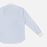 White Collar Solid Shirt (7606399238259)