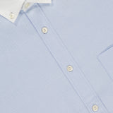 White Collar Solid Shirt (7606399238259)