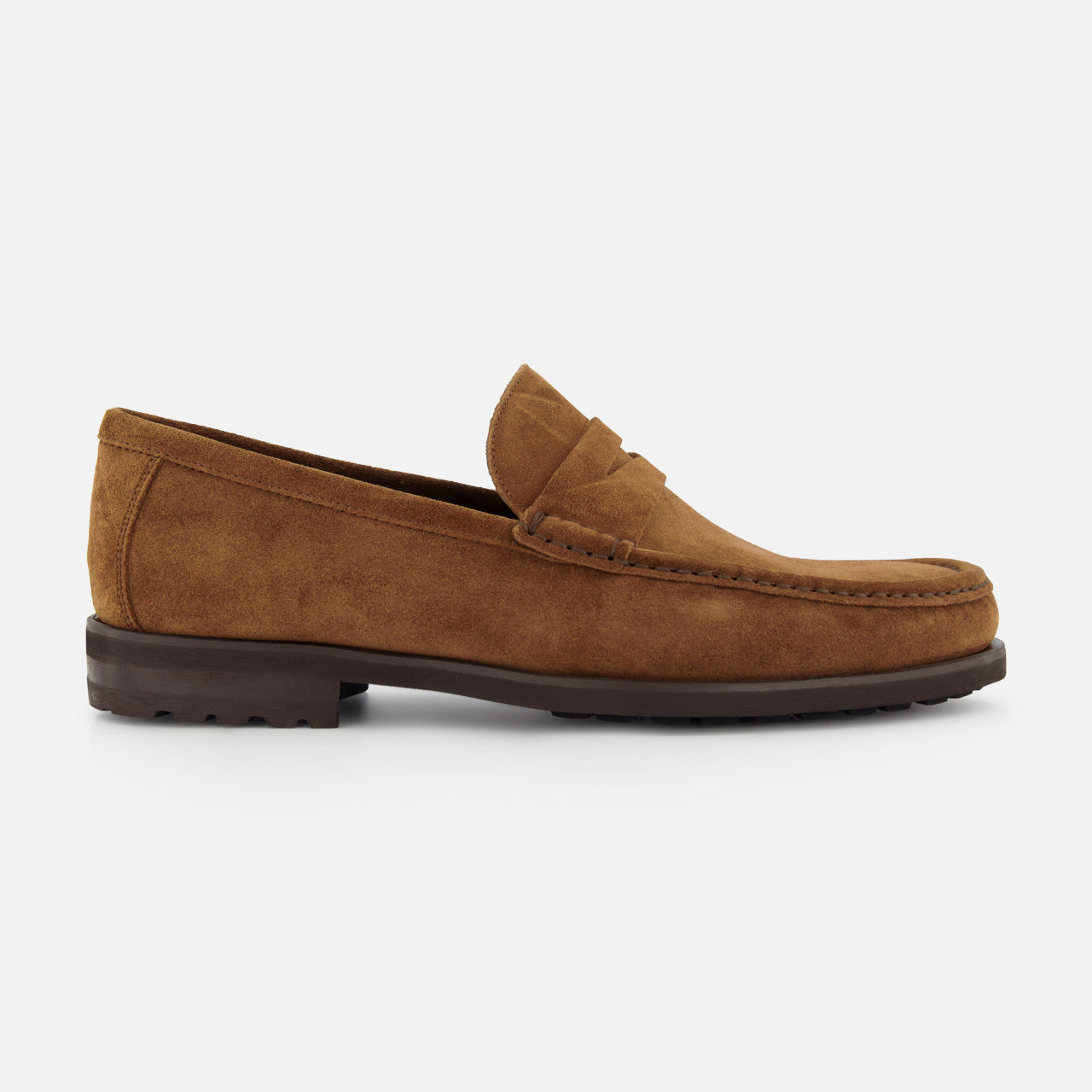 Belfast Suede Lug Sole Loafer (14708357267819)