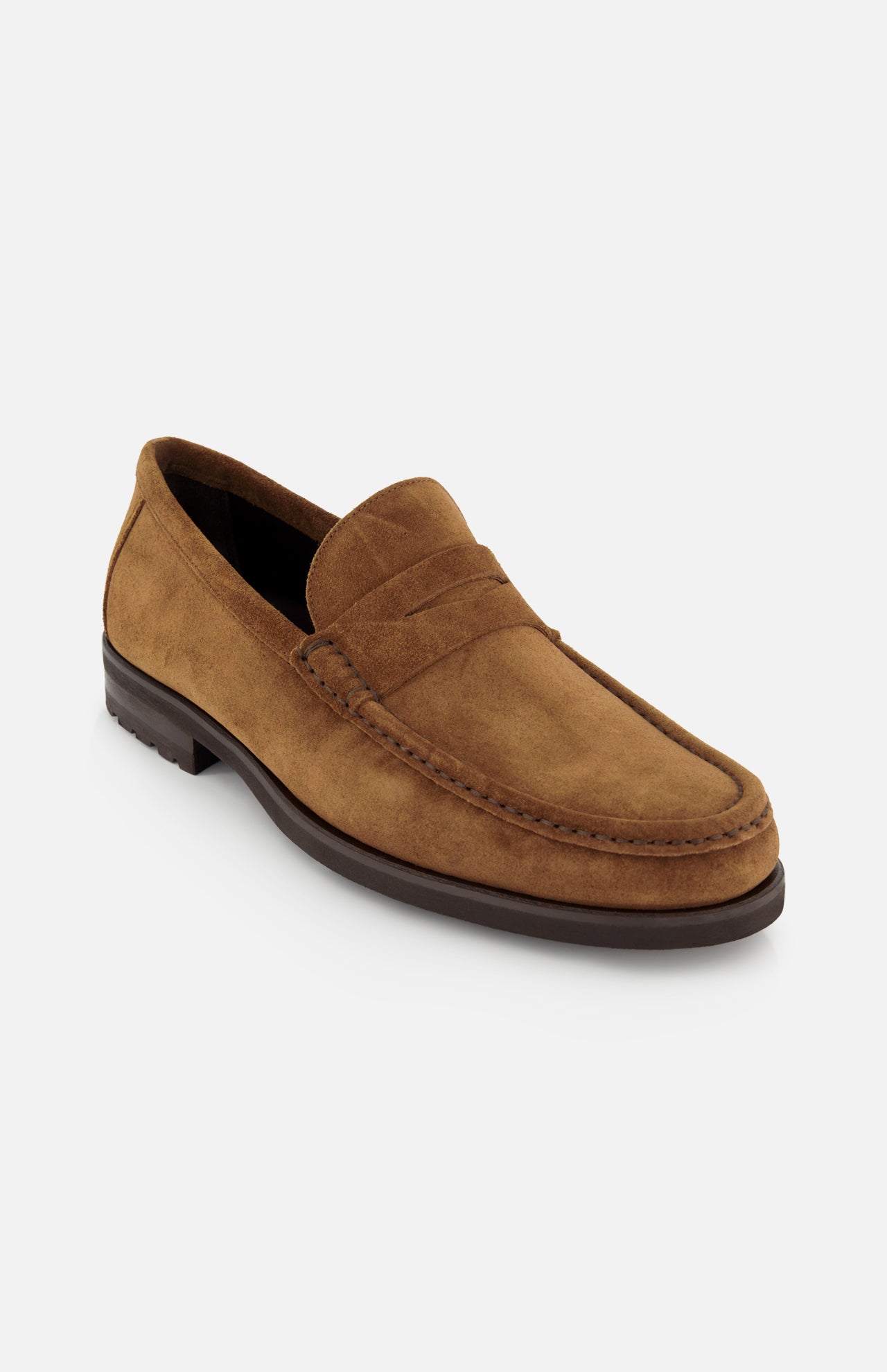 Belfast Suede Lug Sole Loafer (14708357267819)