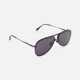 Leon Aviator Black Sunglasses (14640419242347)