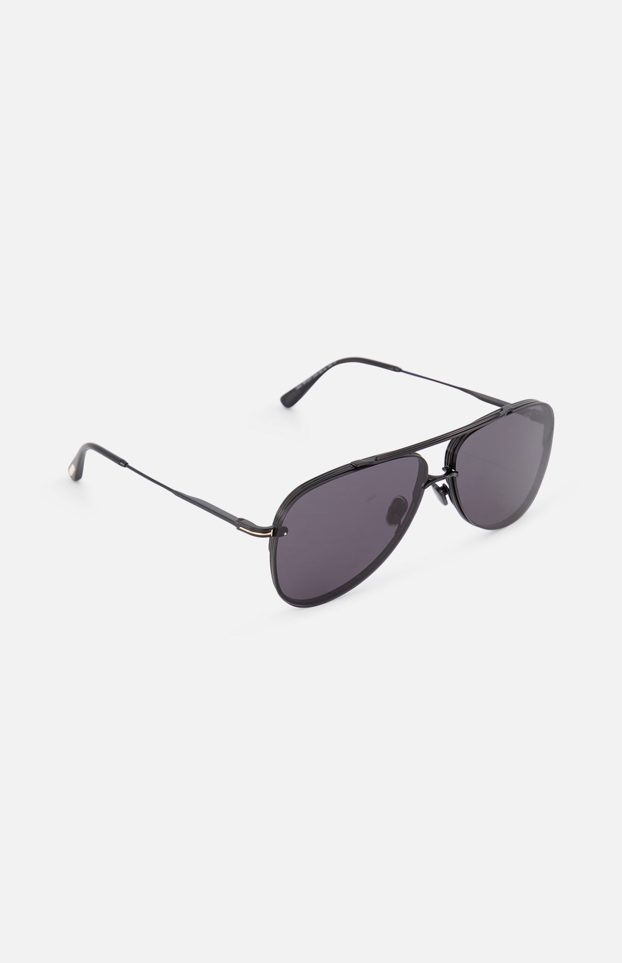 Leon Aviator Black Sunglasses (14640419242347)