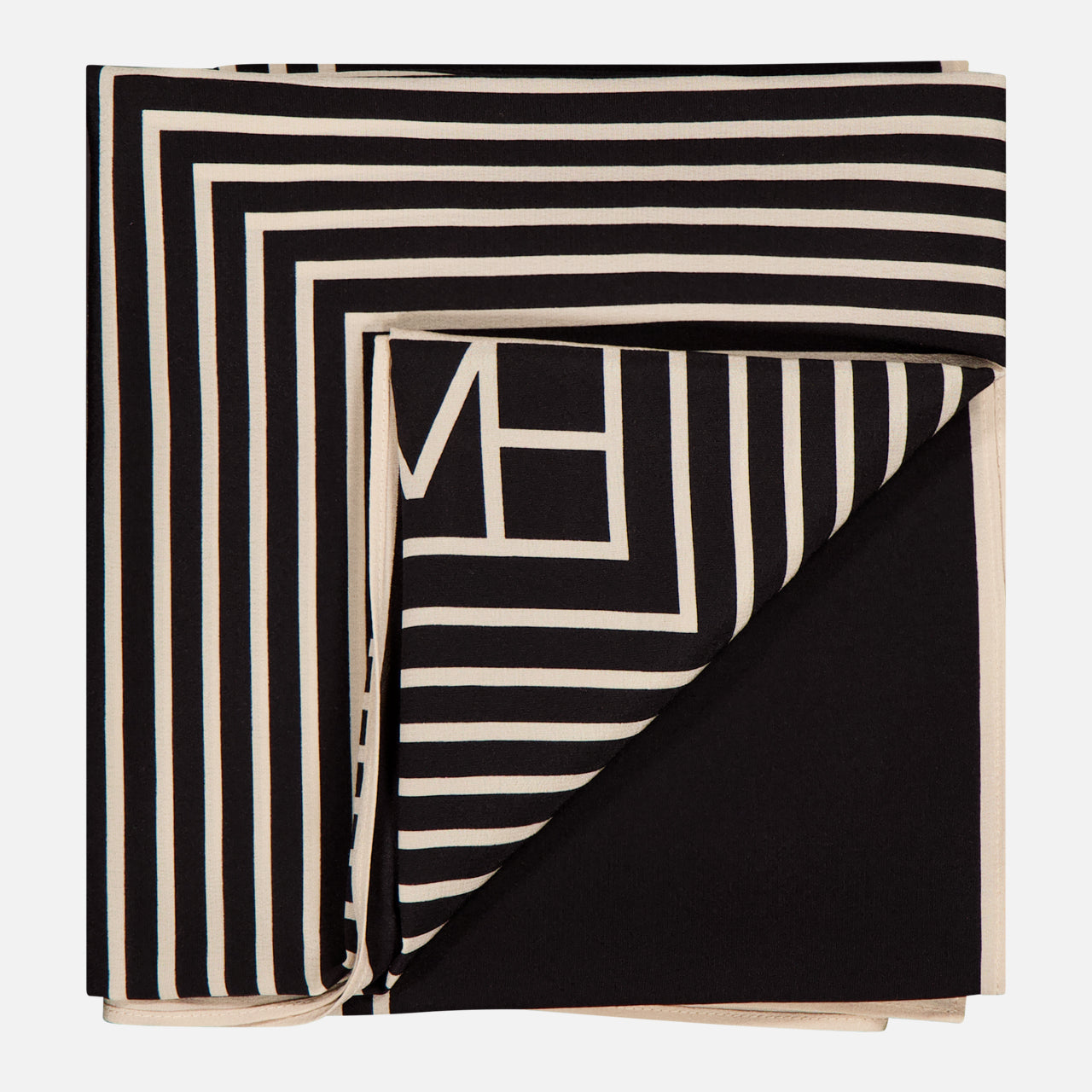Centered Monogram Silk Scarf (14741946335595)