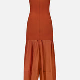 Cocoon Tank Twisted Skirt Dress (14682850001259)