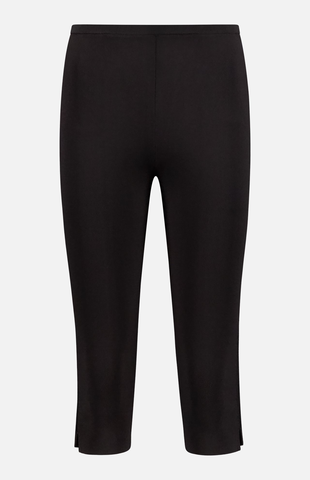 Compact Knit Capri Trouser Pants (14661260640619)