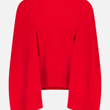 Crew Knit Cape Sweater