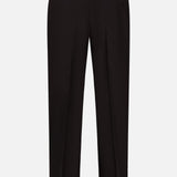 Double-Pleat Straight Trousers (14661260804459)