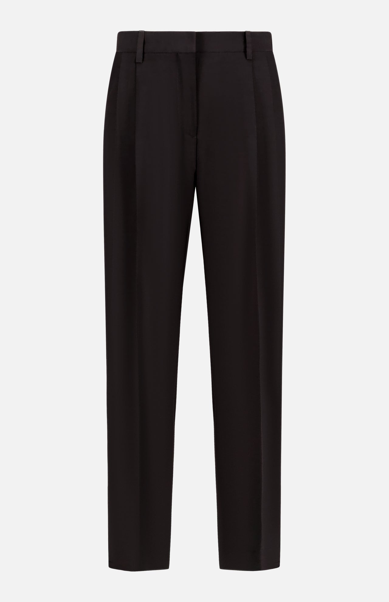 Double-Pleat Straight Trousers (14661260804459)