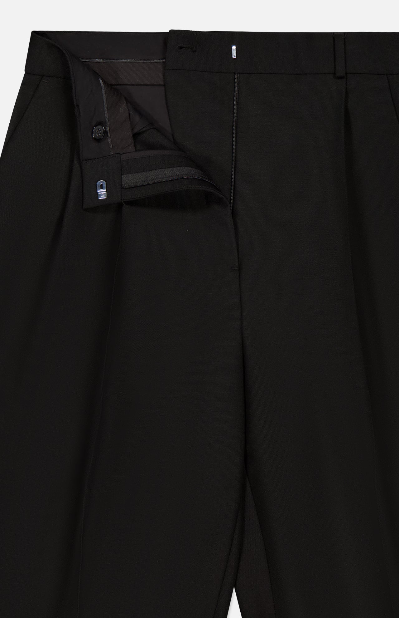 Double-Pleated Tailored Trousers (14637123436907)