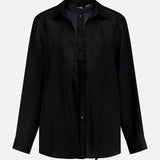 Double Collar Semi-sheer Shirt (14682850066795)