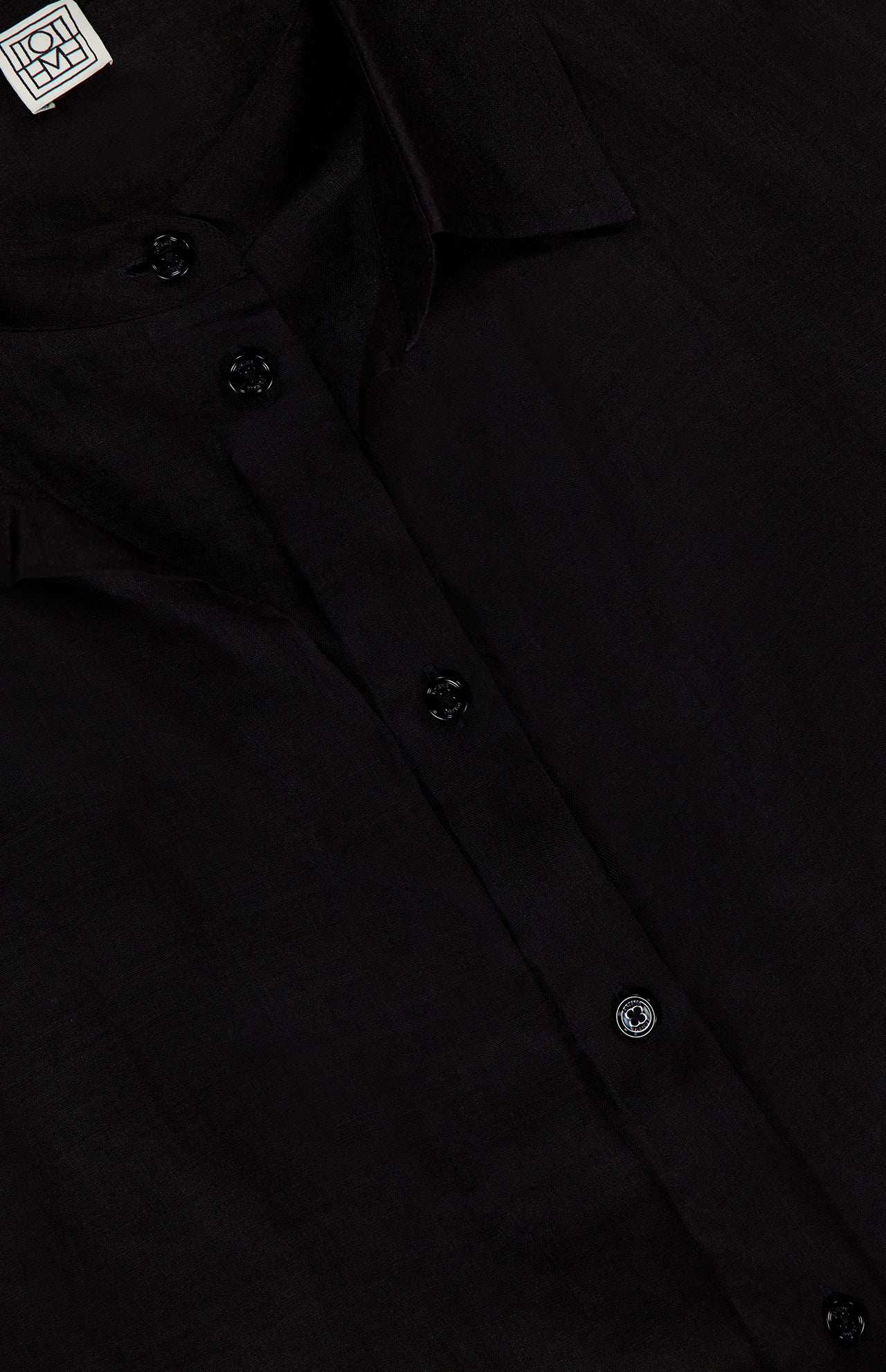 Double Collar Semi-sheer Shirt (14682850066795)