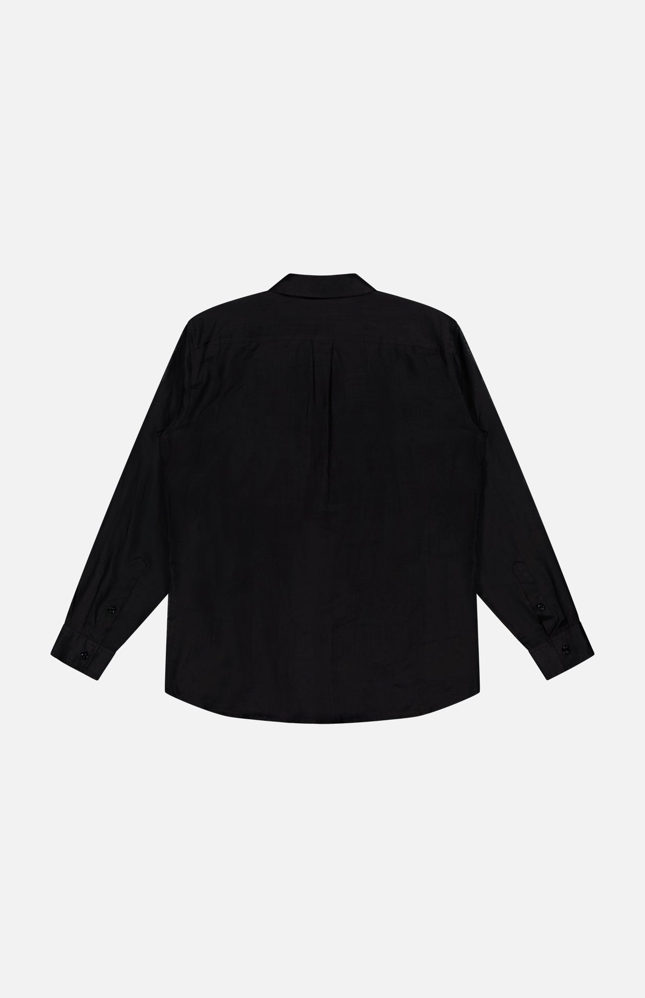 Double Collar Semi-sheer Shirt (14682850066795)