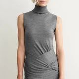 Draped Knit Dress (7725239894131)