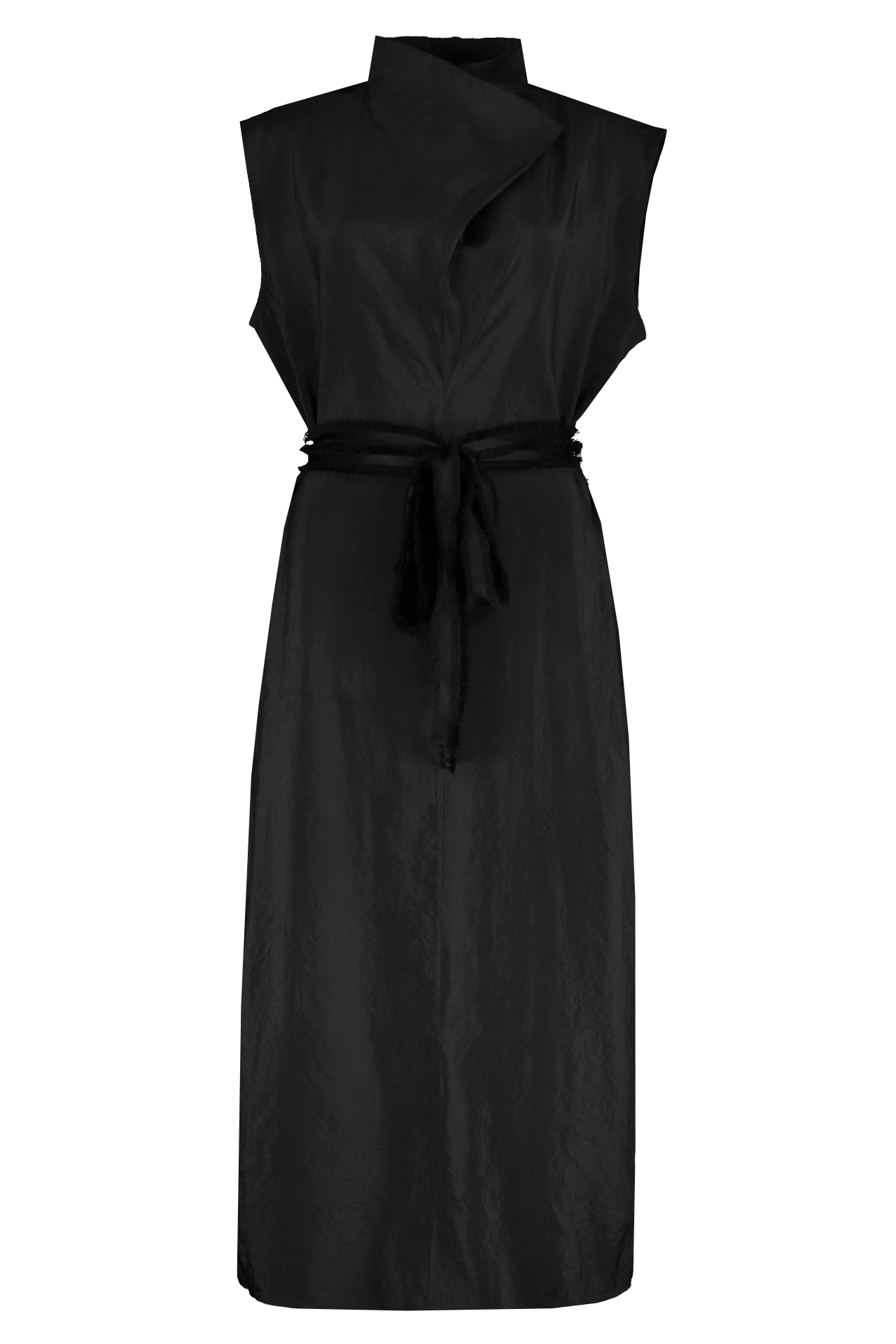 Folded-Neck Dress (7145027043443)