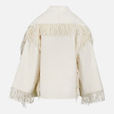 Oversized Fringed Scarf Jacket (14725750358379)